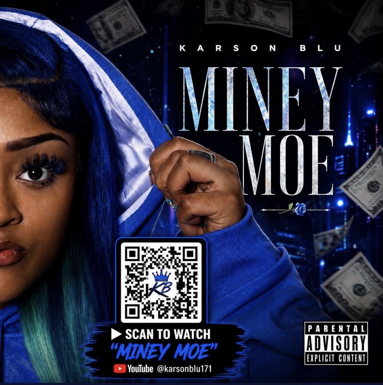 Karson Blu — "Miney Moe" cover art